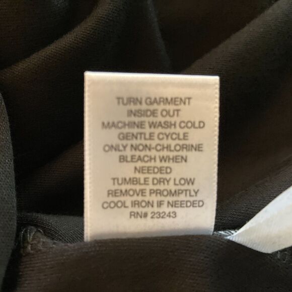 NY&C NWT Sheath Dress Size S Black Knit Cutout Front Keyhole Back Cap Sleeves - Picture 7 of 10